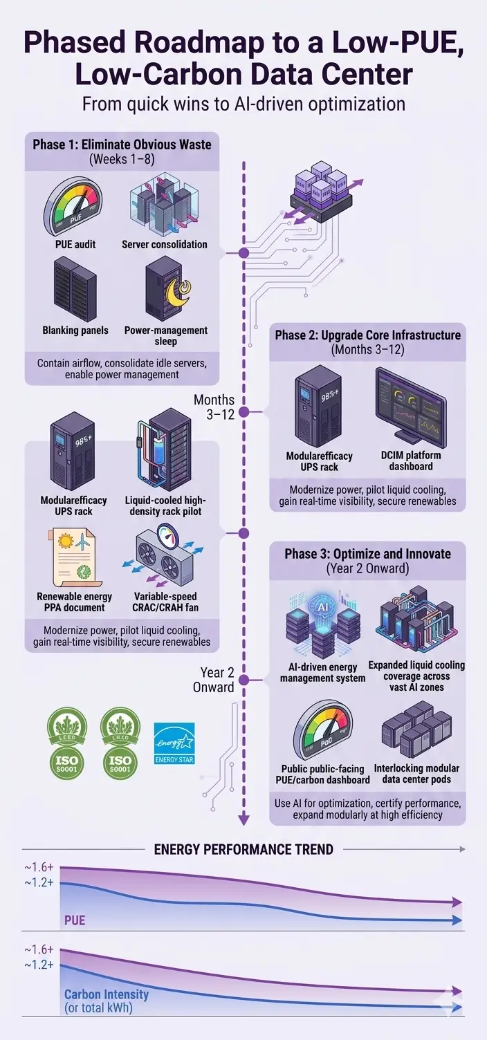 low-carbon data center design