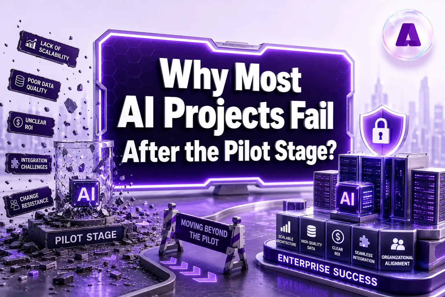 Why AI Projects Fail After Pilot Stage - Featured
