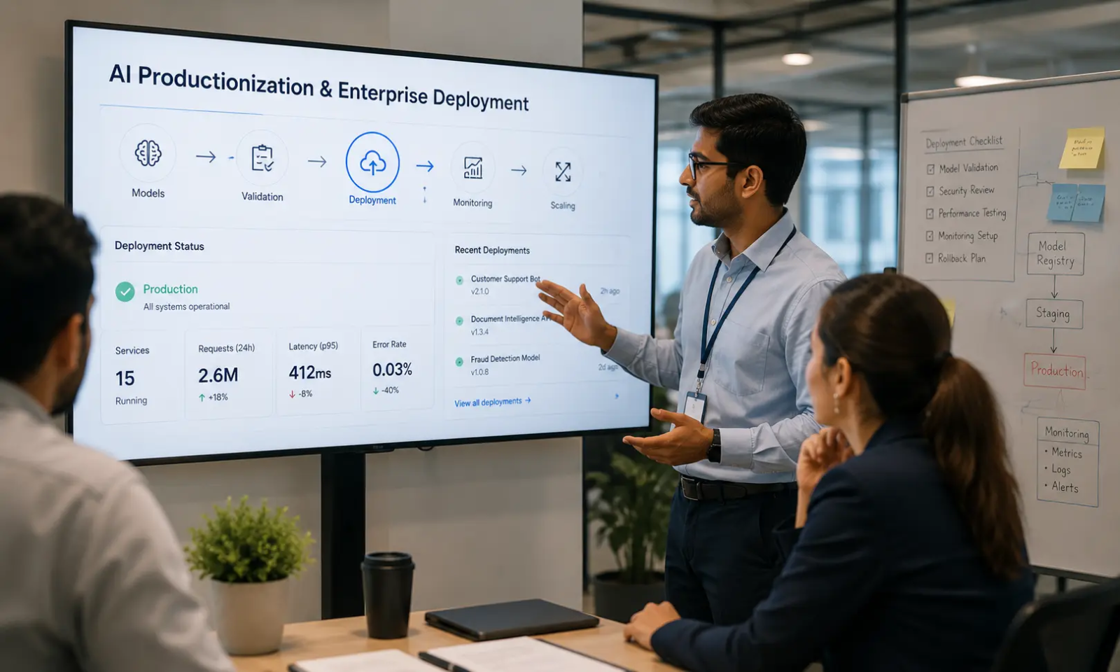AI Productionization & Enterprise Deployment AI Productionization & Enterprise Deployment