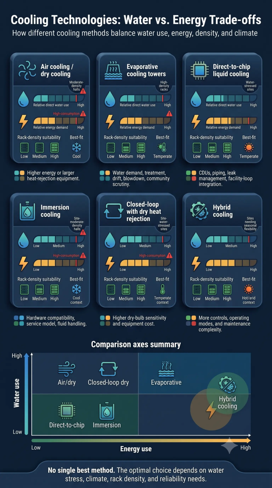 data center cooling water