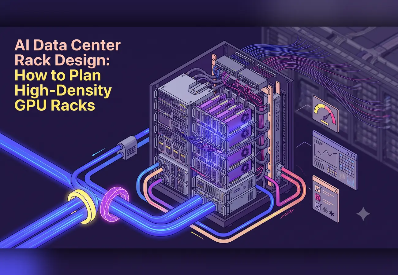 AI data center rack design Hero image