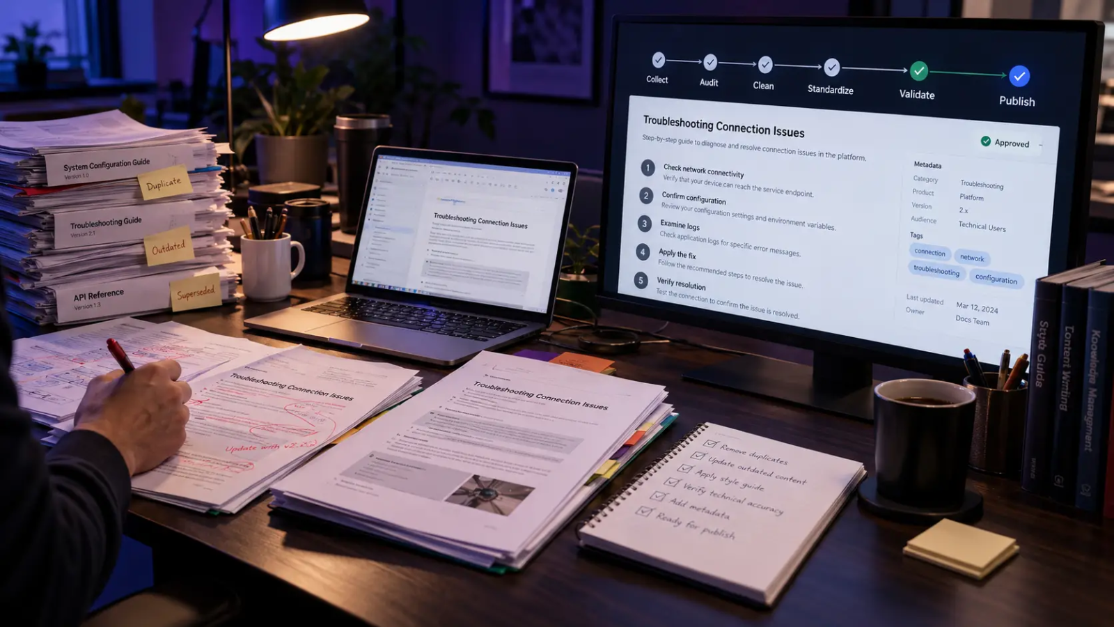 From Messy Drafts to Published Knowledge From Messy Drafts to Published Knowledge